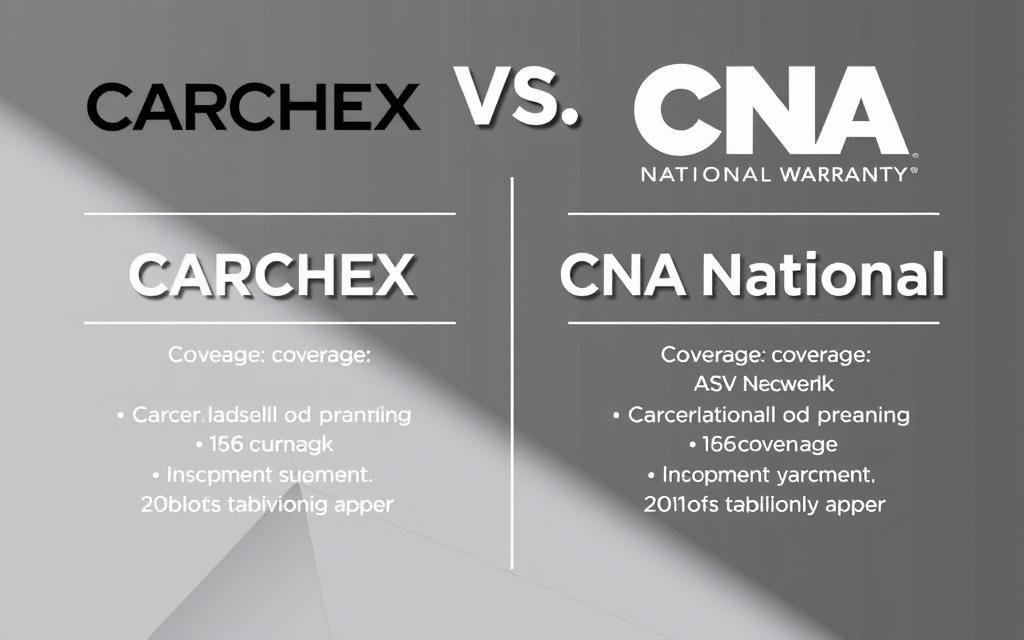 CARCHEX vs. CNA National warranty comparison