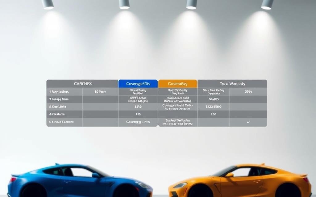 CARCHEX vs. Toco Warranty coverage comparison
