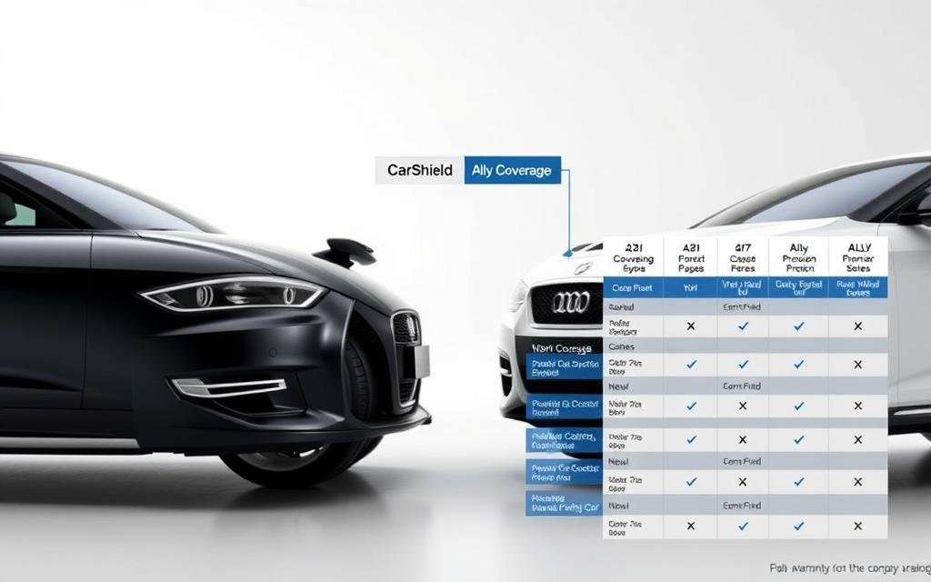 CarShield vs. Ally coverage comparison