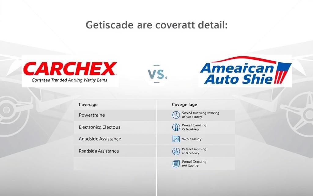 Coverage Comparison CARCHEX American Auto Shield