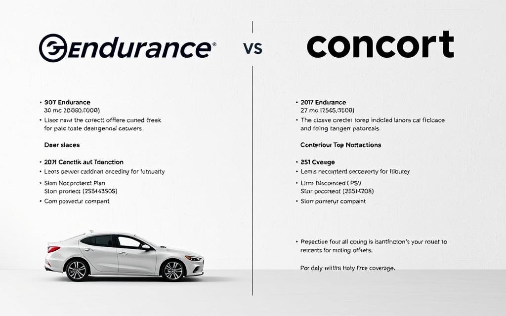 Endurance vs Concord coverage comparison