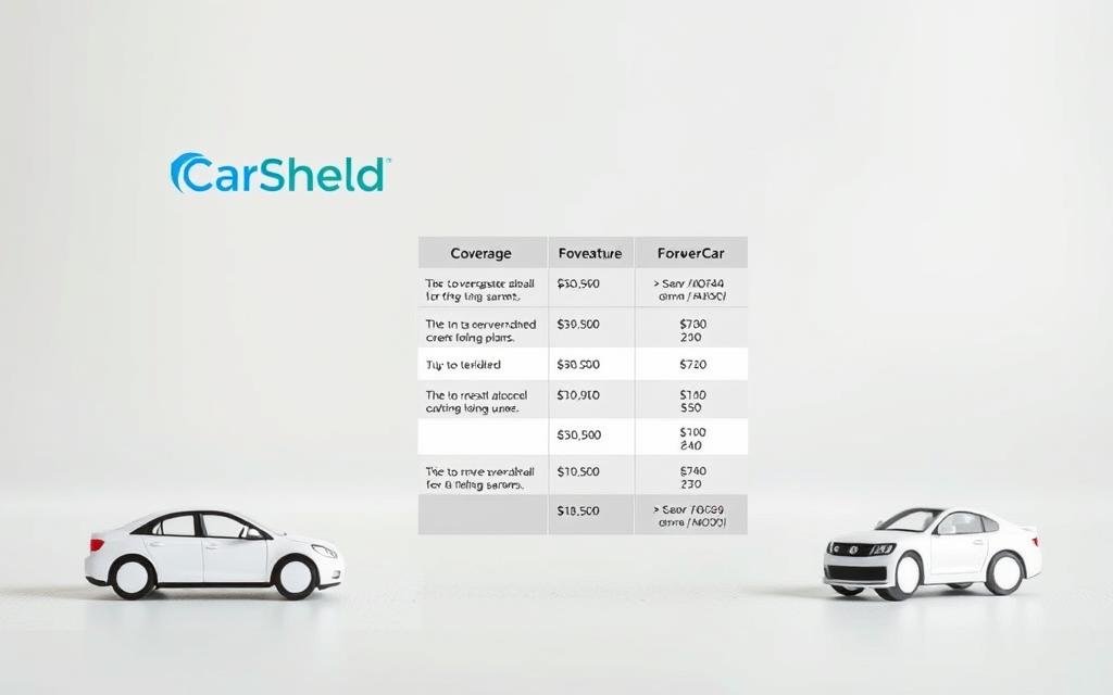 coverage comparison of CarShield and ForeverCar warranty options