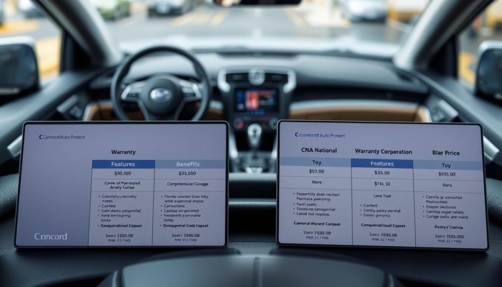 Concord Auto Protect vs. CNA National Warranty Corporation: Which Offers Better Value?