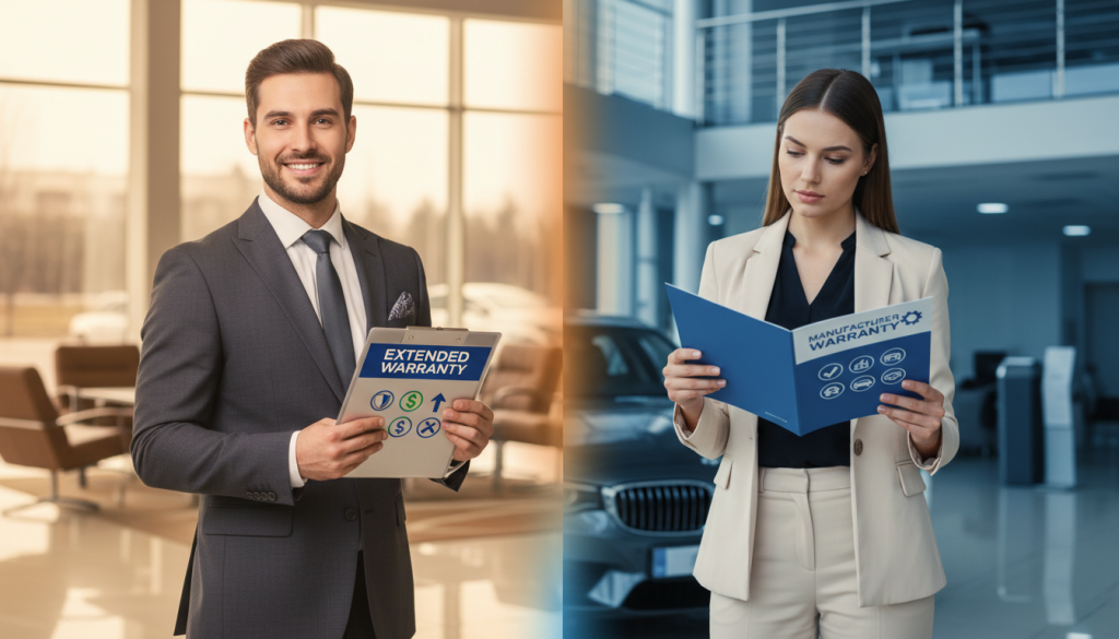 extended car warranty vs manufacturer warranty what is the difference